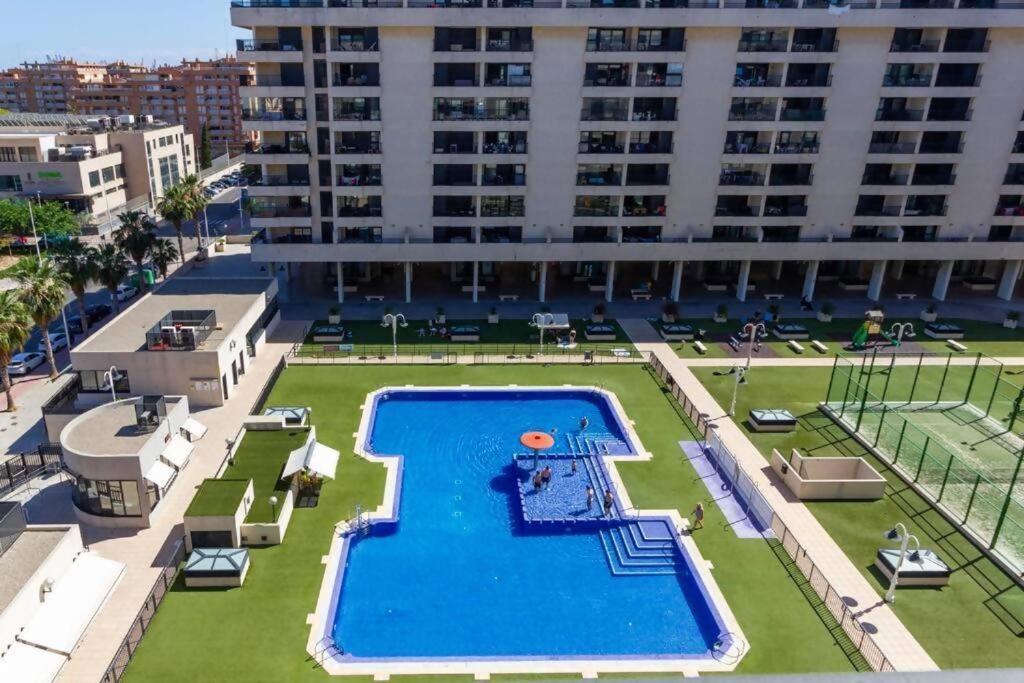 Alboraya Con Vista Al Mar Y Piscina Valenza